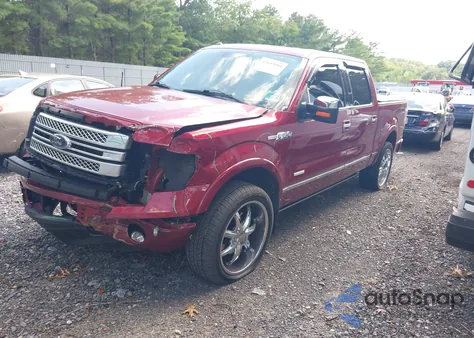 2014 Ford F-150 Platinum из США, поврежденный, VIN 1FTFW1ET7EFA39027